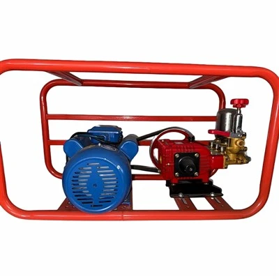 Pulverizator electric cu putere acționat de curea